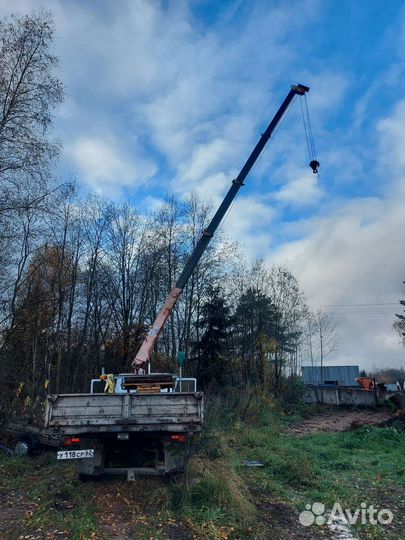 Услуги манипулятора грузоперевозки