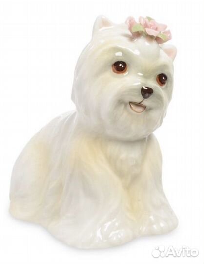 Фарфоровая статуэтка Собачка