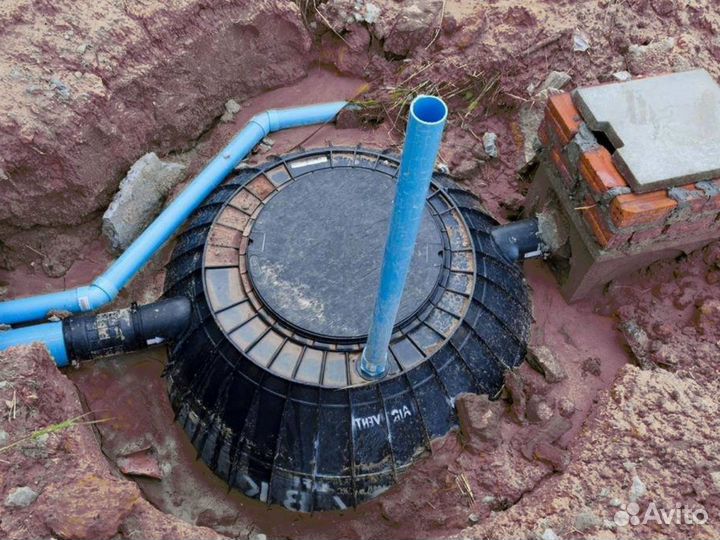 Септик эко Астра переливной