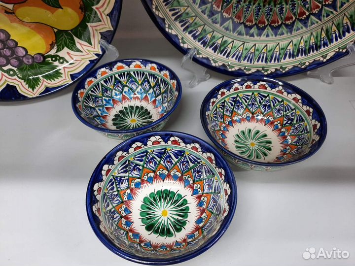 Косы (супницы) узбекские синие