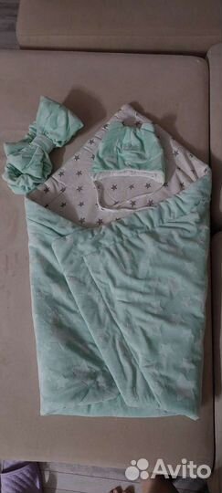 Одеяло на выписку весна