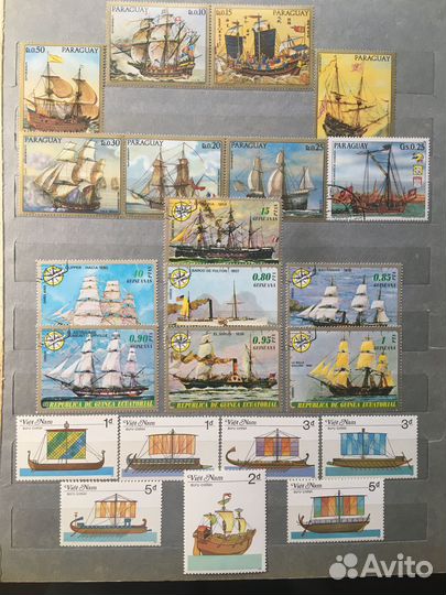 Корабли и парусники