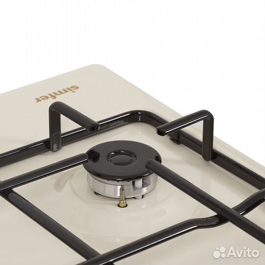 Варочная панель Газ контроль 45см Бежевая Новая