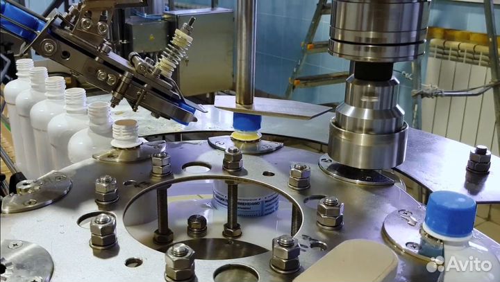 Линия розлива бытовой Химии в Пэт