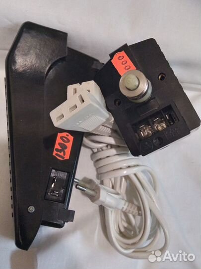 Двигатели и педали для оверлока и швейных машин