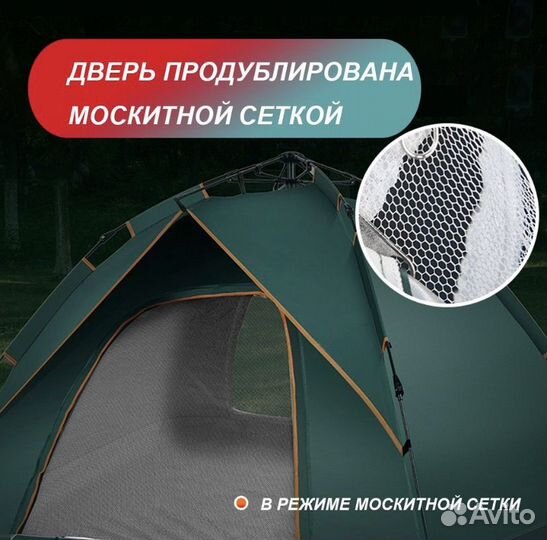 Автоматическая палатка, 2073