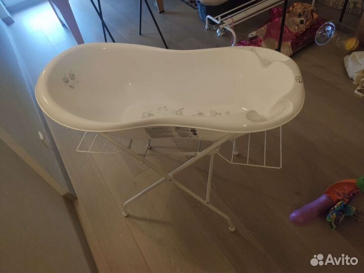 Детская ванночка с подставкой Tega Baby