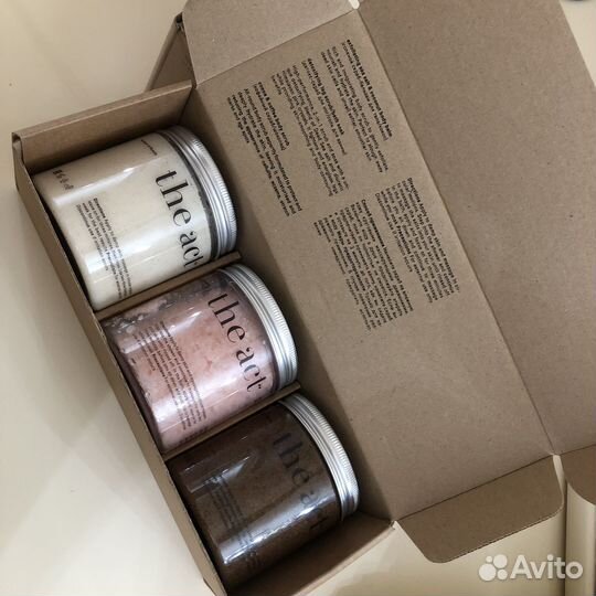 Набор скрабов the act