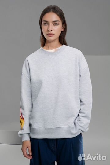 Новый женский свитшот толстовка хлопок