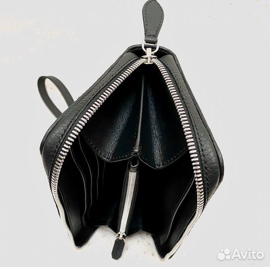 Кошелек мужской кожаный ручной работы