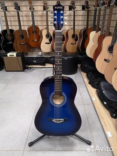 Акустическая гитара Fante FT-R38B-BLS