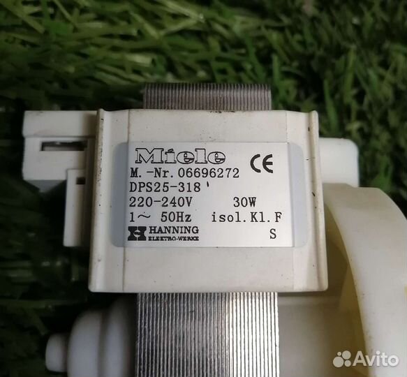 Сливная помпа для пмм Miele 06696272