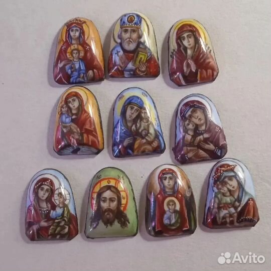 Нательная икона, финифть