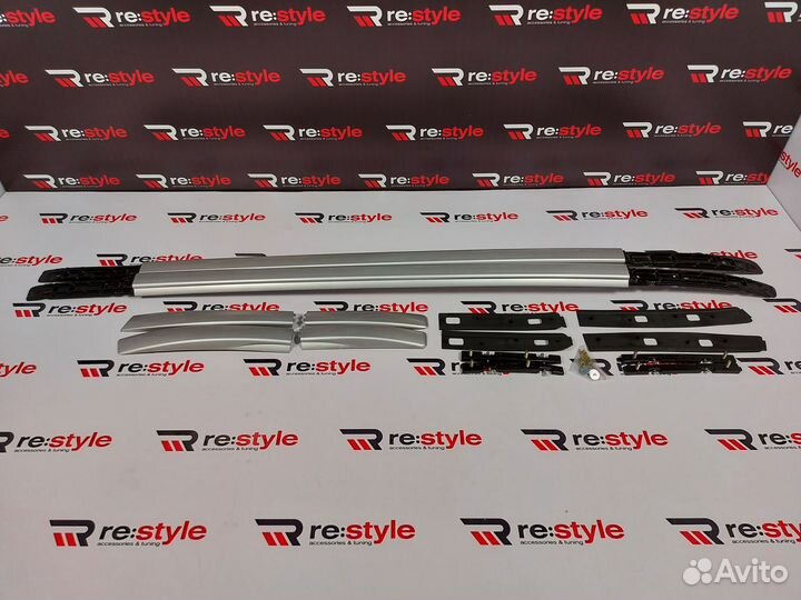 Рейлинги Mitsubishi Outlander с13г Серебро