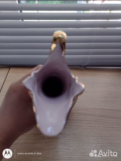 Кувшин розовый фарфор Чехия