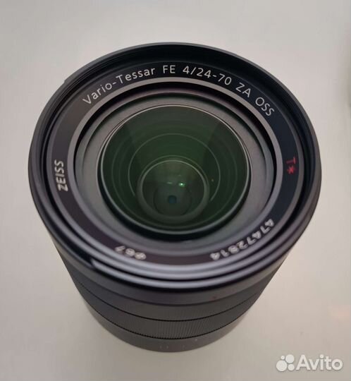Объектив Sony FE 24-70mm F 4 ZA OSS новый