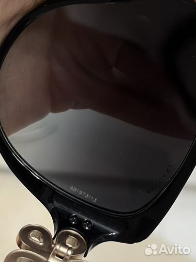 Очки bvlgari оригинал черные женские стразы