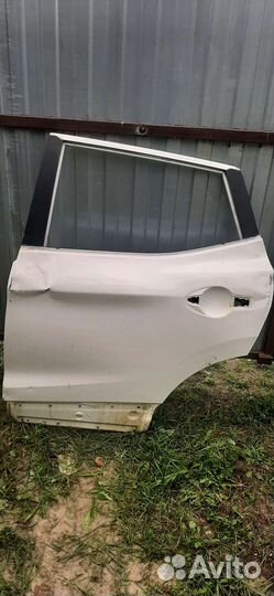 Дверь nissan qashqai j11 задняя левая