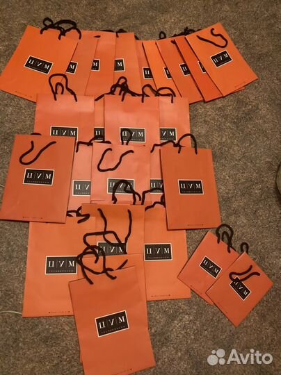 Оригинальные цум пакеты,пыльники,корлбочки и т д