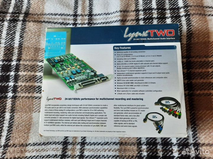 Звуковая плата LynxStudio lynxtwo-C