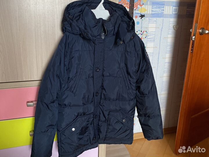 Куртка зимняя на мальчика 134/140
