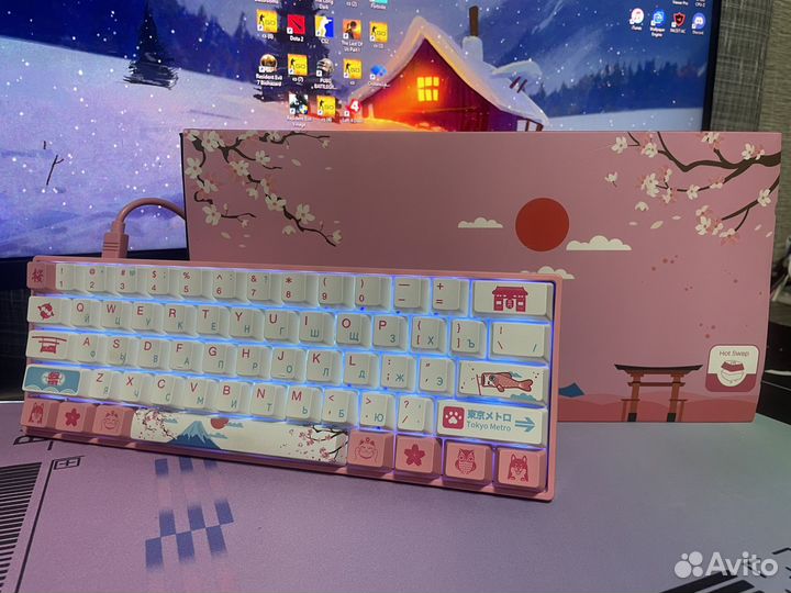 Клавиатура механическая akko3061s