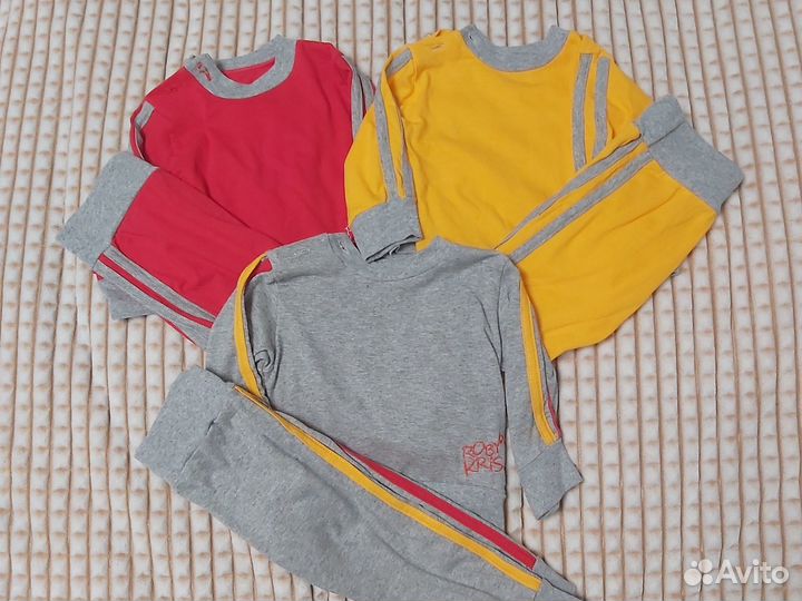 Комбинезоны, лонгслив,куртка,комплект 74 новые