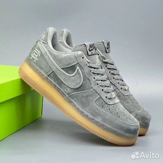 Nike x reigning Champ Air Force 1 Low Grey