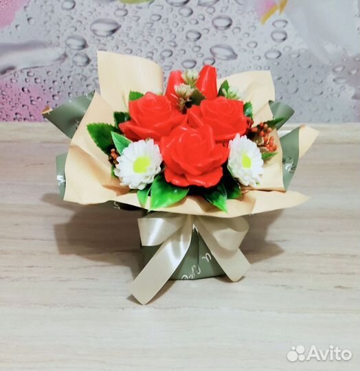 Букет из мыла