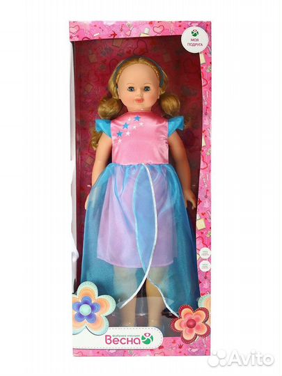Интерактивная кукла 83 см Весна Снежана празднична