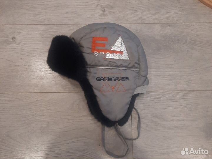 Шапка для мальчика зимняя