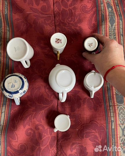 Коллекция молочников и сливочников 125 шт