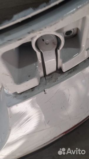 Бампер задний под парктроники Skoda Yeti С 2013 По