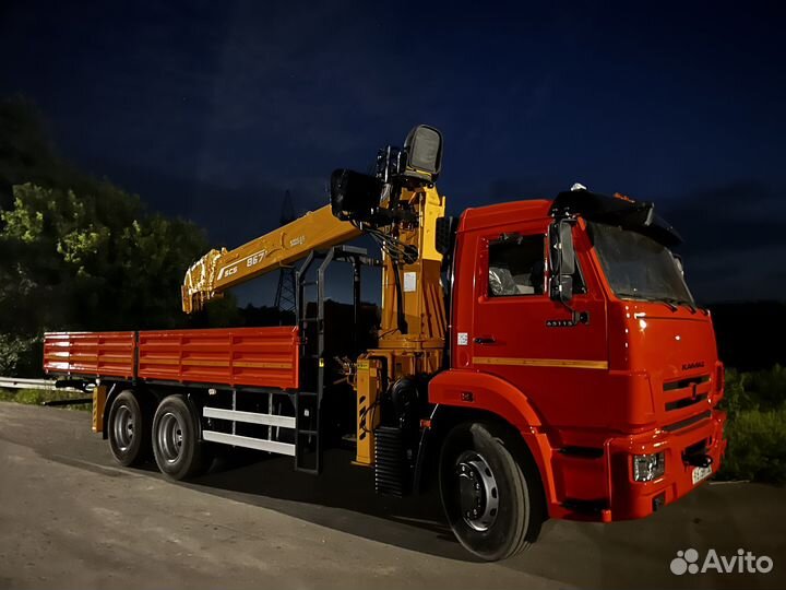 КамАЗ 65115 с КМУ, 2014