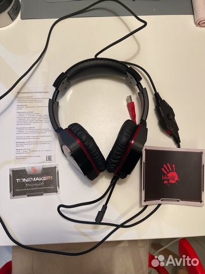 Игровые наушники A4Tech Bloody G501 7.1 Headset