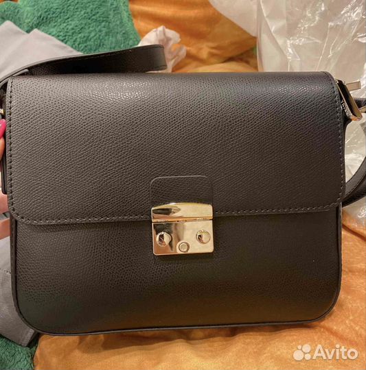 Сумка женская натуральная кожа afina