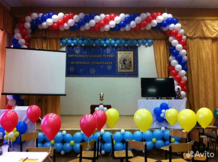 Оформление воздушными шарами