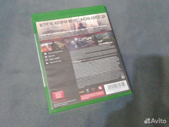 Xbox One мафия Mafia definitive edition