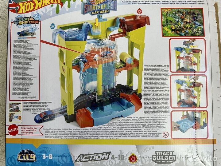 Hot wheels автомойка