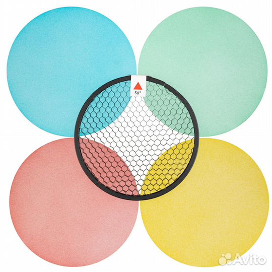 Соты и набор цветных гелей Godox AD-S11