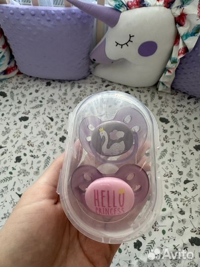 Пустышка силиконовая Philips Avent 6-18 м