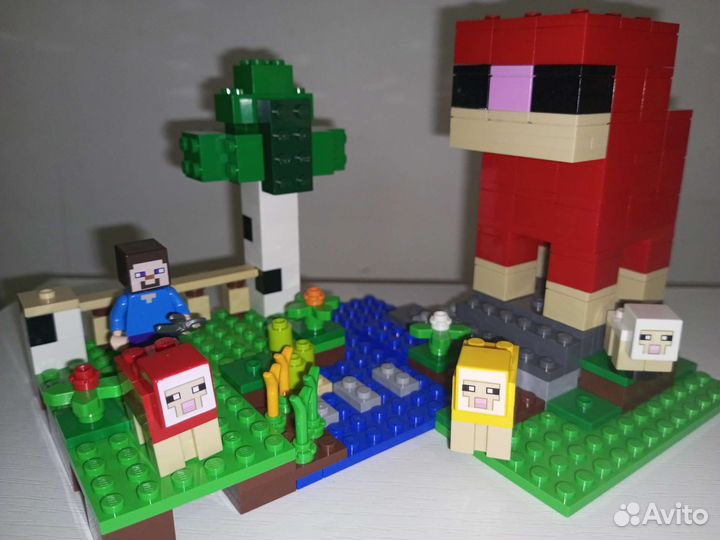 Конструктор lego Minecraft 21153 Овечья ферма
