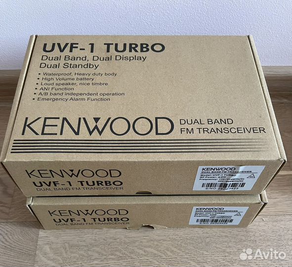 Рация kenwood UVF-1 Turbo