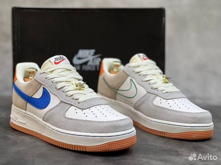 Nike air force 1 серые разм. 43