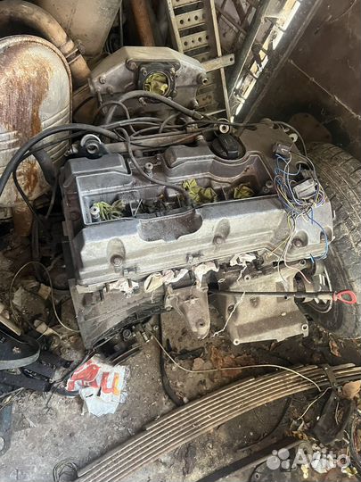 Двигатель в разборе bmw m52 не tu