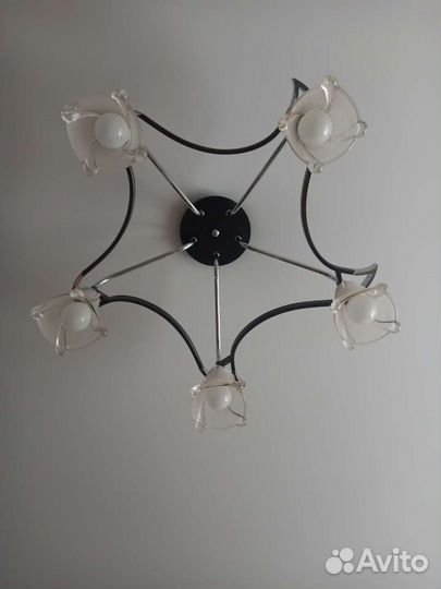 Люстра потолочная бу