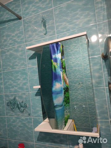 Шкаф с зеркалом в ванную