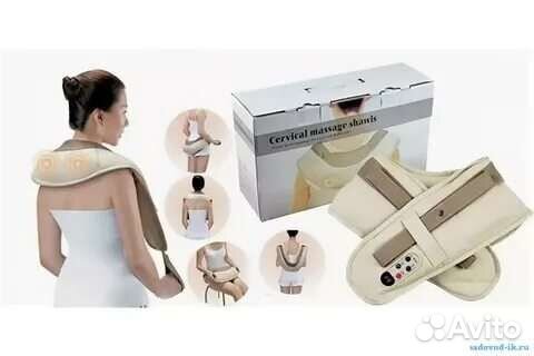 Ударный массажёр для шеи, плеч и спины