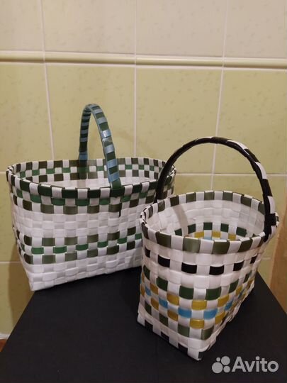 Корзинки плетеные