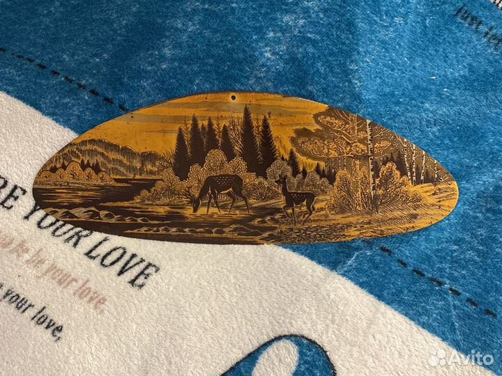 Златоустовская гравюра на стали «У таежной речки»